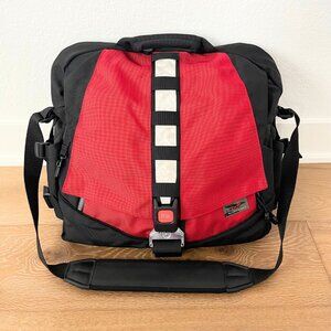 Tom Bihn Messenger Bag Portable Culture Super Ego Red Black Gray USA
